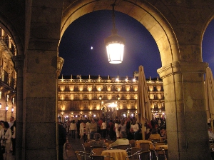 Arco de la Plaza Mayor de Salamanca